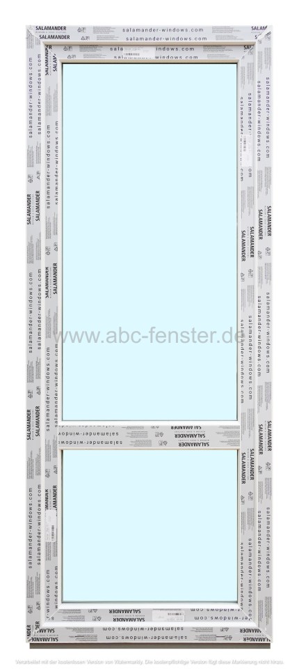 Kunststoffbalkontür 80 cm breit x 200 cm hoch (weiß), 3-fach Verglasung