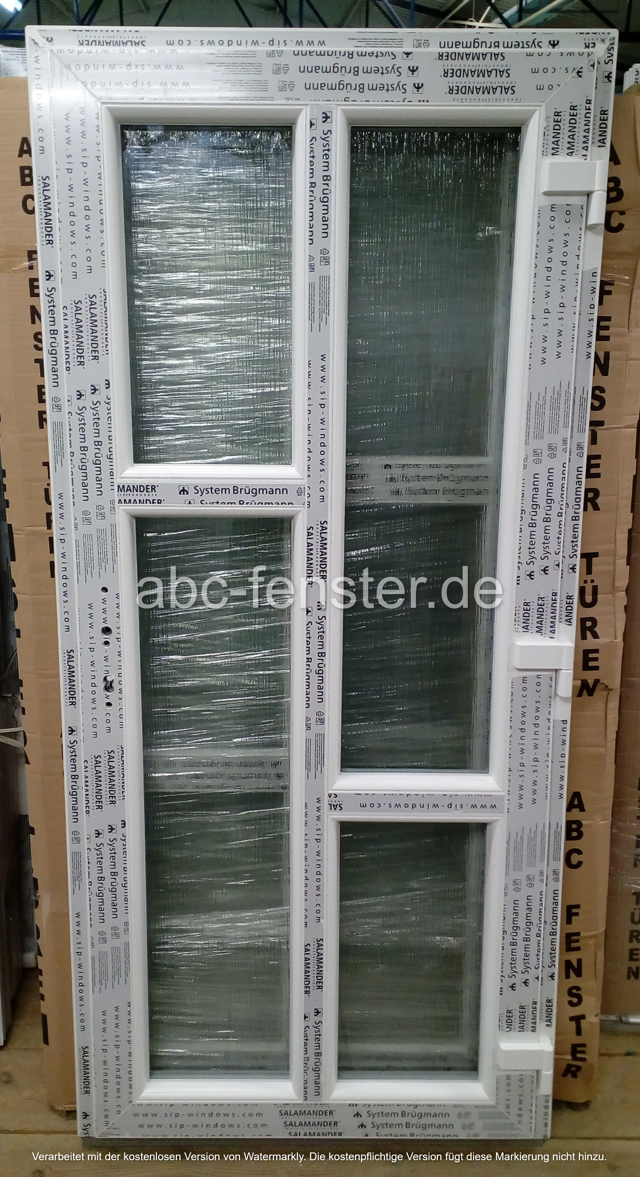 Salamander Kunststoff Haustüre 95x205 cm (weiß), HT1