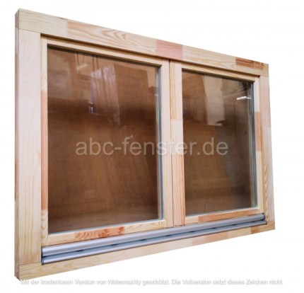 Holzfenster 150x100 cm, Europrofil Kiefer