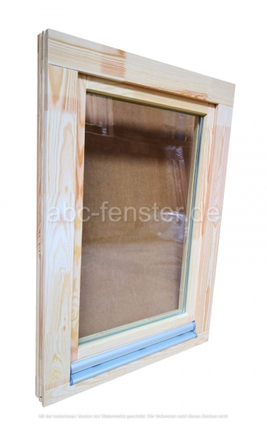 Holzfenster 70x100 cm, Europrofil Kiefer