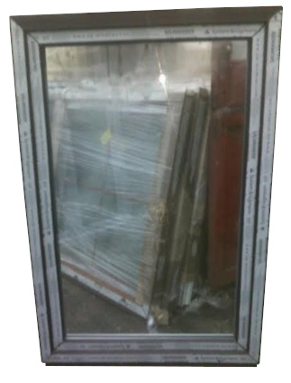 Kunststofffenster Salamander 110x150 cm (b x h), Aussendekor mooreiche und innen weiß, 3-fach Verglasung – Bild 2