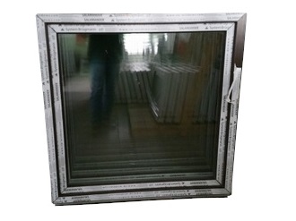 Kunststofffenster Salamander 120x150 cm (b x h), Aussendekor mooreiche und innen weiß, 3-fach Verglasung – Bild 2