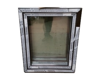 Kunststofffenster Salamander 70x90 cm (b x h), Aussendekor mooreiche und innen weiß, 3-fach Verglasung – Bild 2