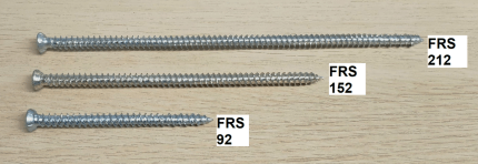 Fensterrahmenschrauben