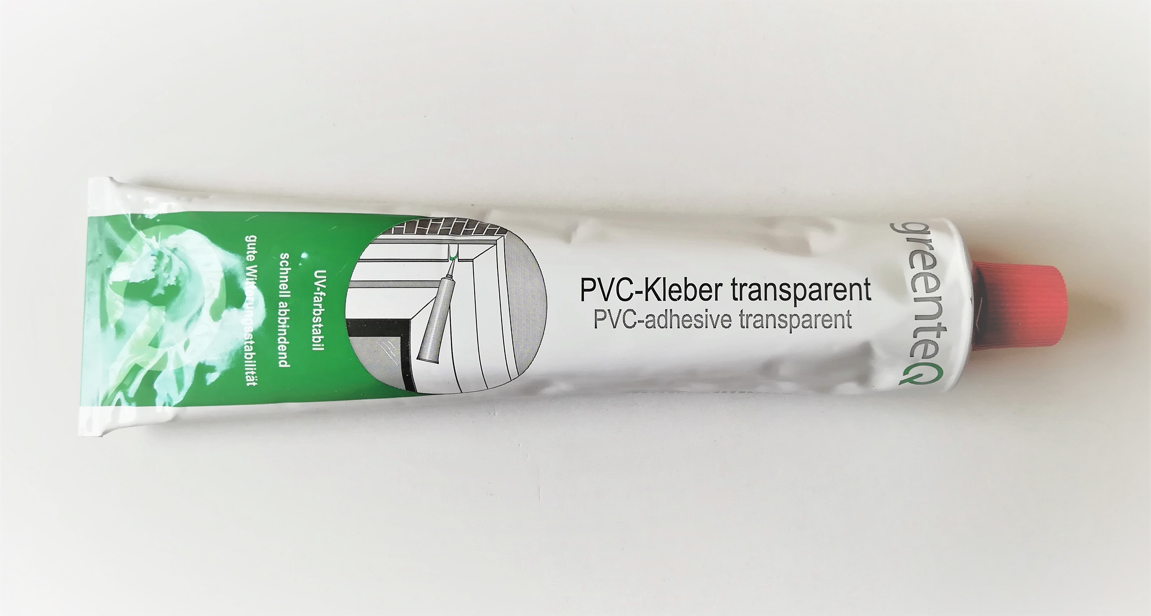 PVC-Kleber transparent